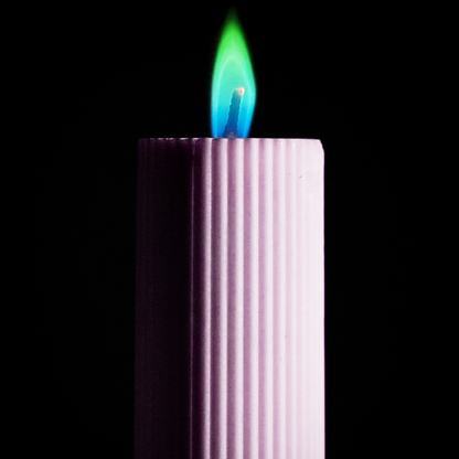 Aurora LUX Ribbed Pillar Candle - Avauré